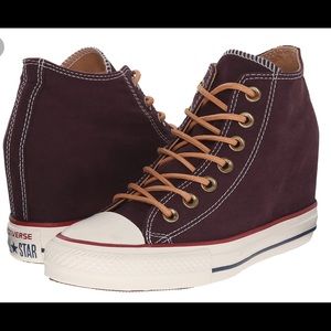 Converse CTas Lux Mid, Wedge Sneaker